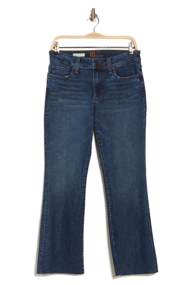 KUT from the Kloth Nikki Kick Flare Jeans, Main, color, Ivy