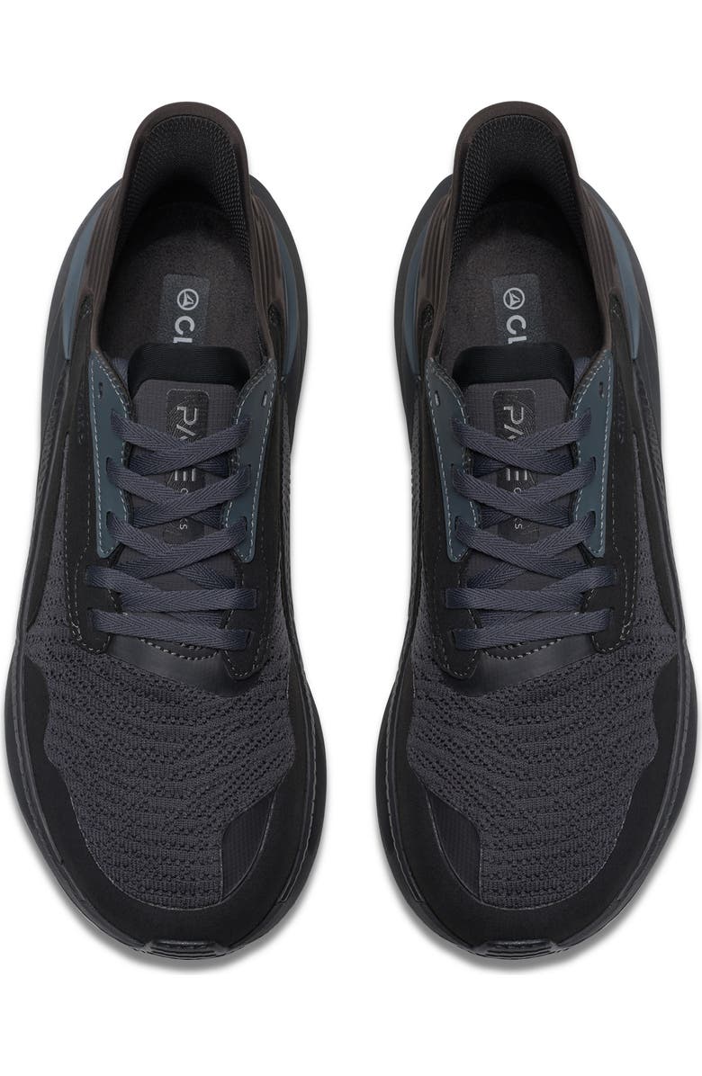 Clarks<sup>®</sup> Pace Lace-Up Sneaker, Alternate, color, Black
