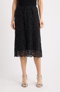 Caslon® Lace Midi Skirt