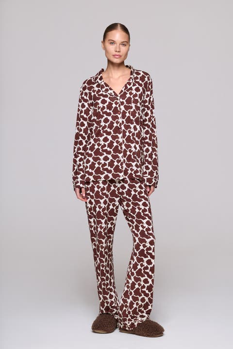 Cowgirl Long Pajama Set