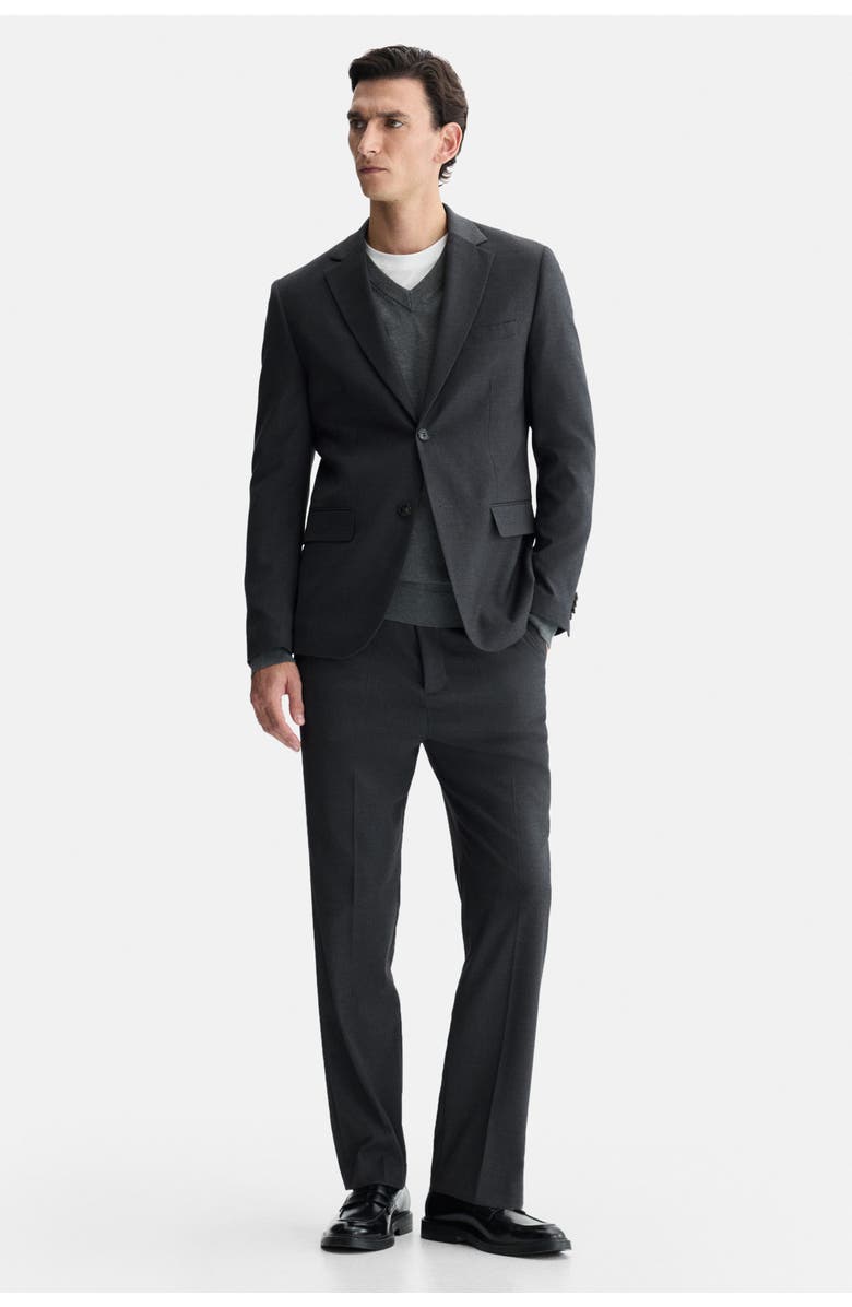H&M Regular Fit Single-breasted Jacket, Alternate, color, 