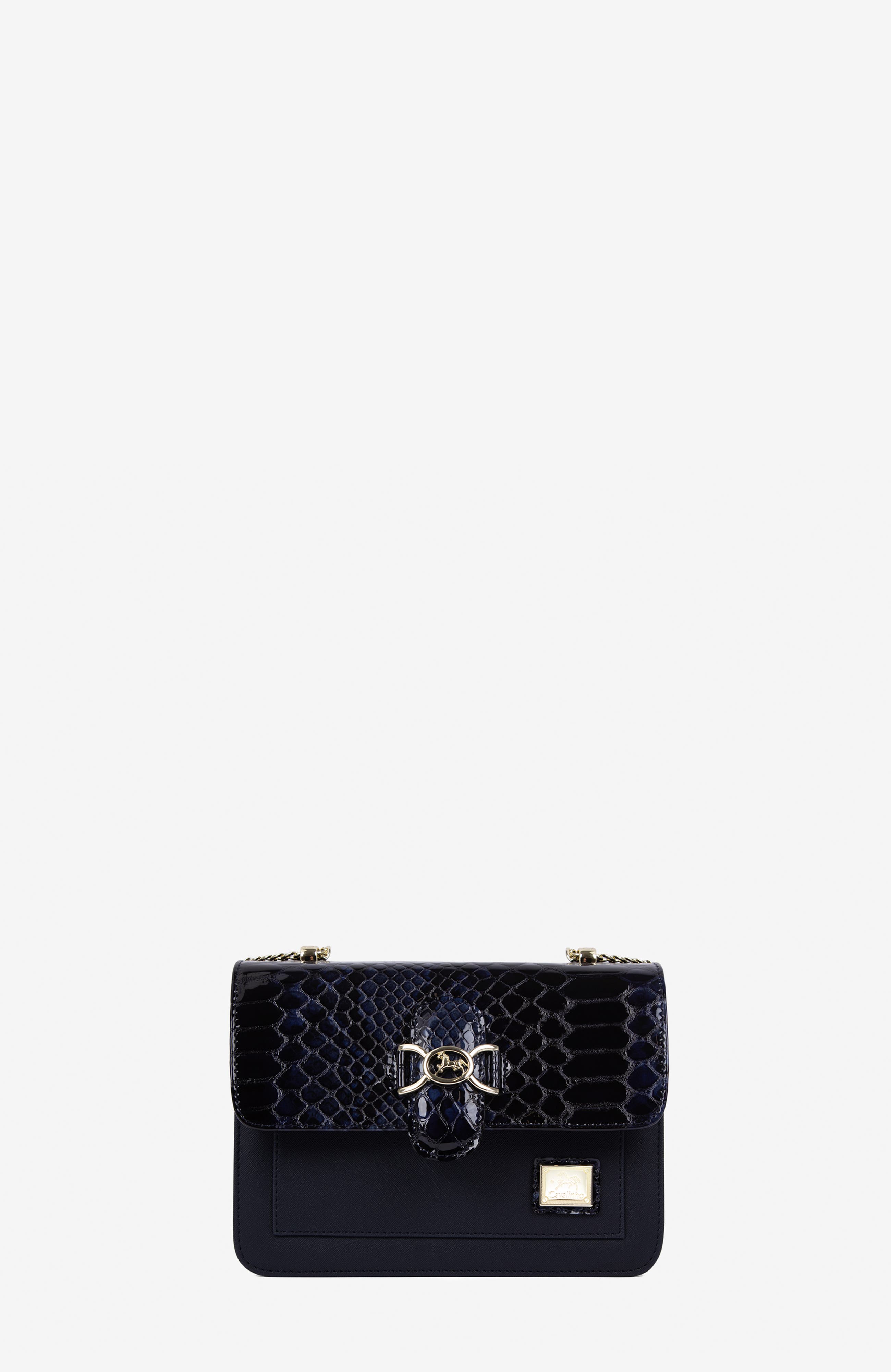 Cherry Blossom 471 Shoulder Bag, Main, color, Navy