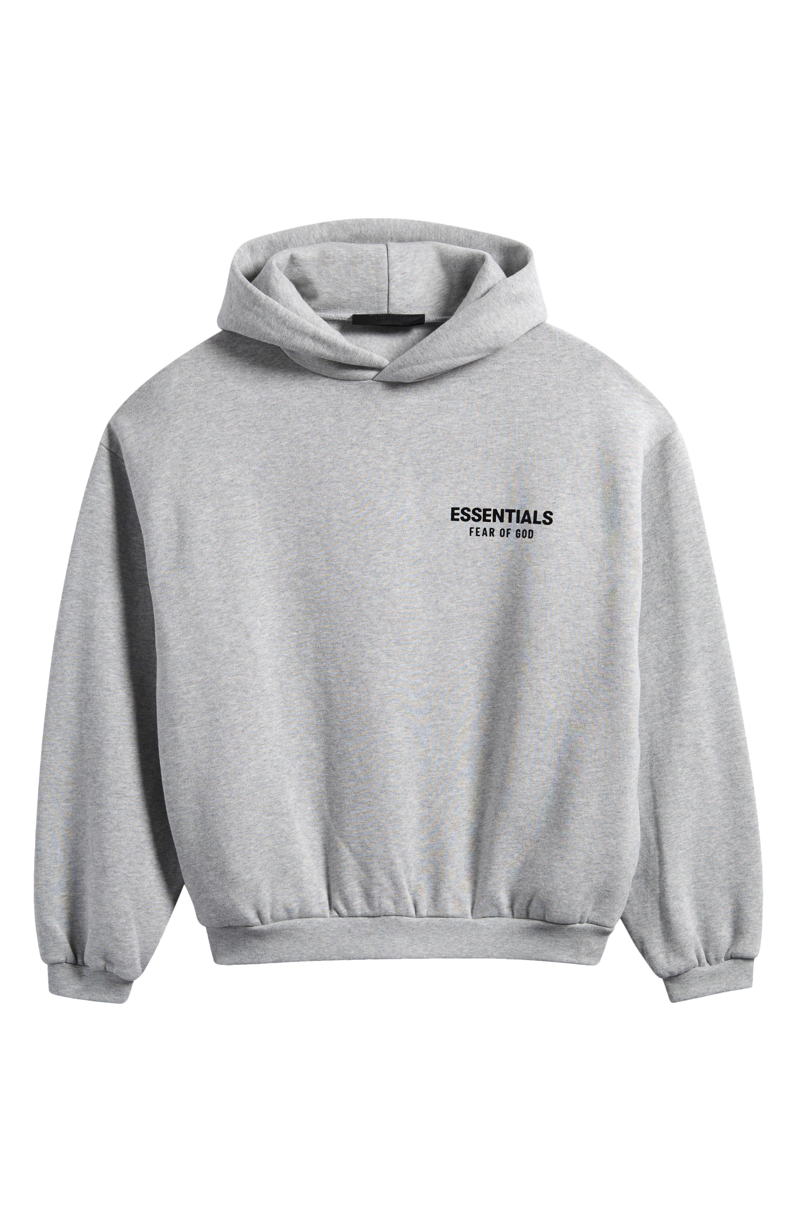 Fear of God Essentials Kids' Cotton Blend Fleece Hoodie | Nordstrom