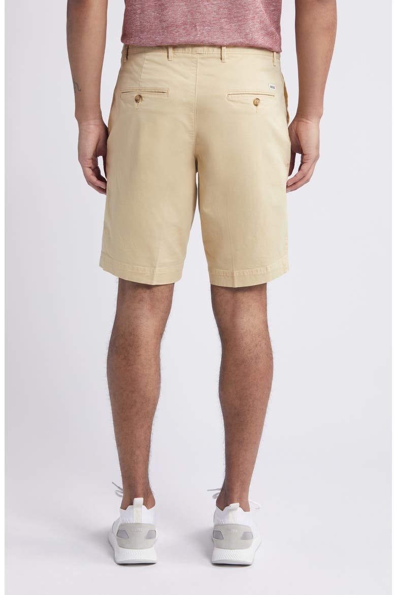 Slice Flat Front Shorts, Alternate, color, LIGHT BEIGE