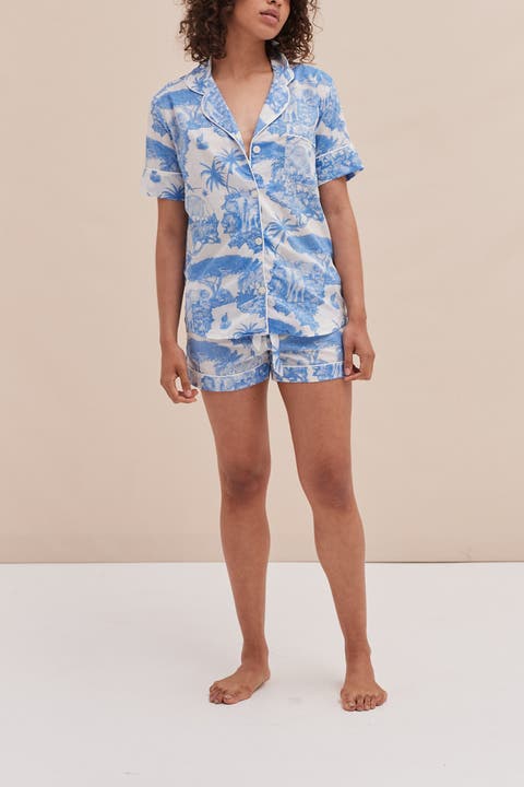 Short Sleeve Pajama Set
