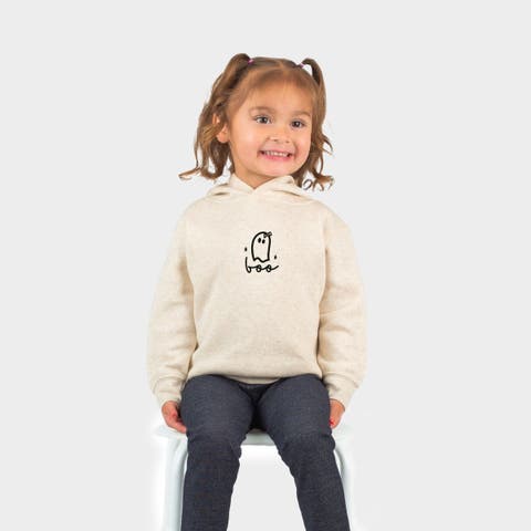 Boo Cute Ghost Toddler Hoodie