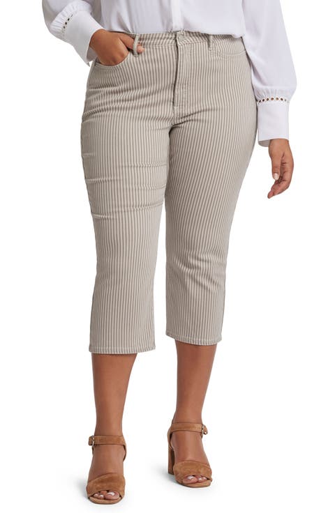Joni High Waist Capri Jeans (Plus Size)