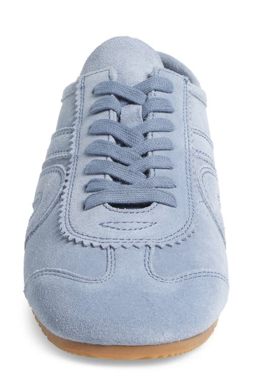 Jeffrey Campbell Aleta Sneaker In Powder Blue Suede