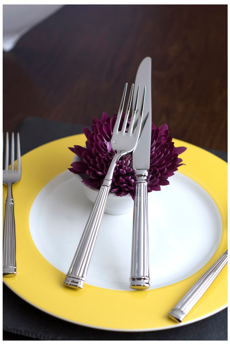 Doria 5-Piece Place Setting, Alternate, color, SILVER
