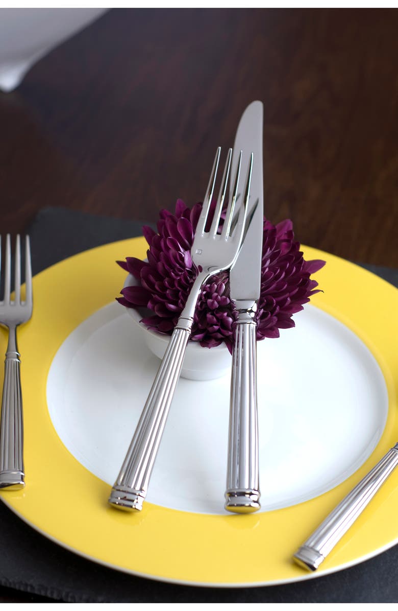 Fortessa Doria 5-Piece Place Setting, Alternate, color, Silver