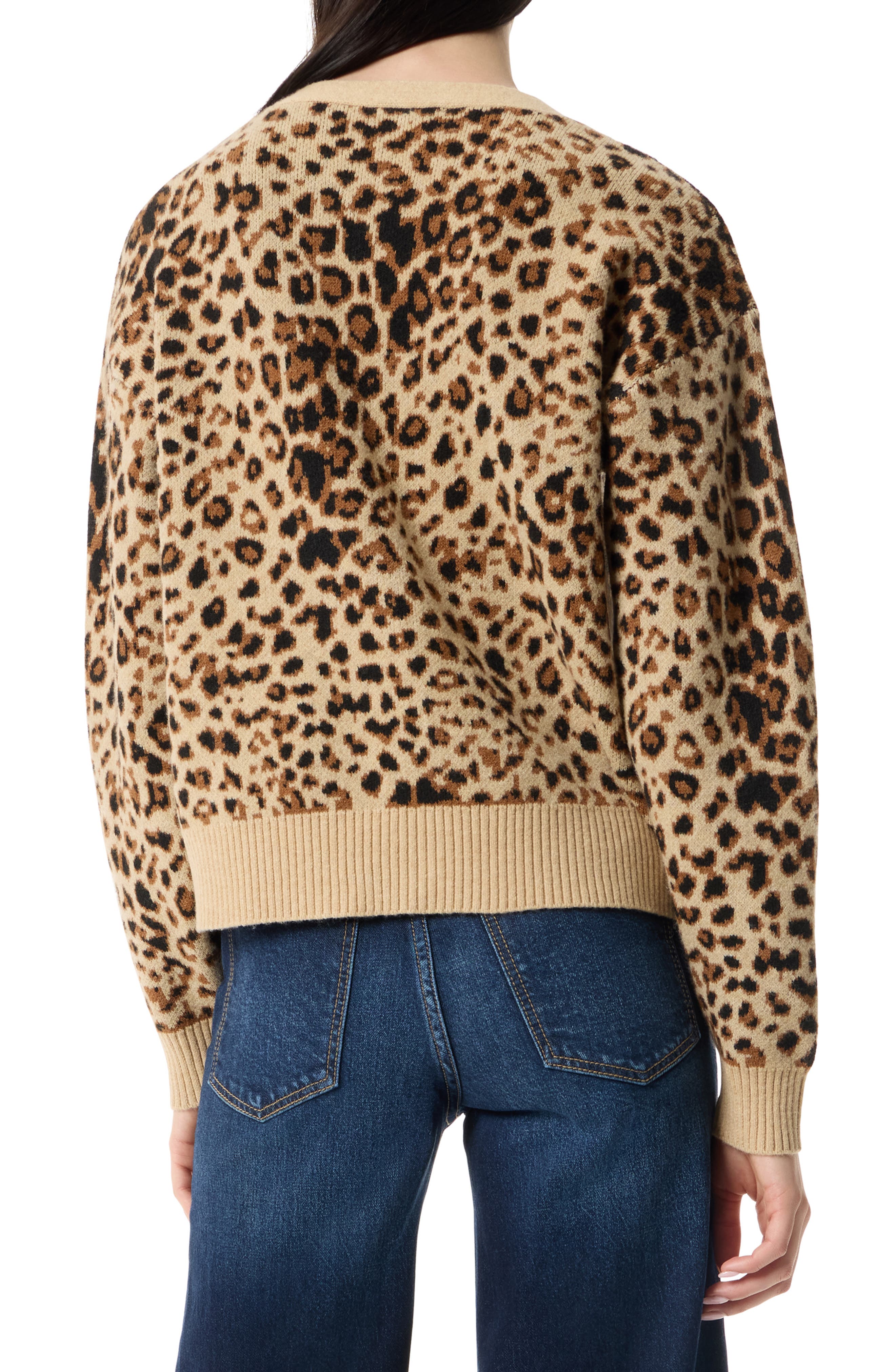 Clio Crystal Embellished Crop Cardigan - image 4