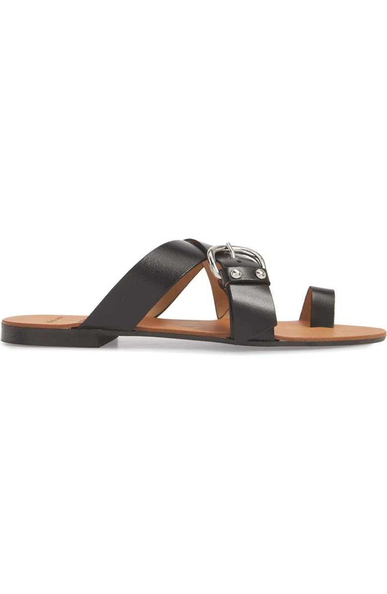 BLACK SUEDE STUDIO Elyse Slide Sandal, Alternate, color,