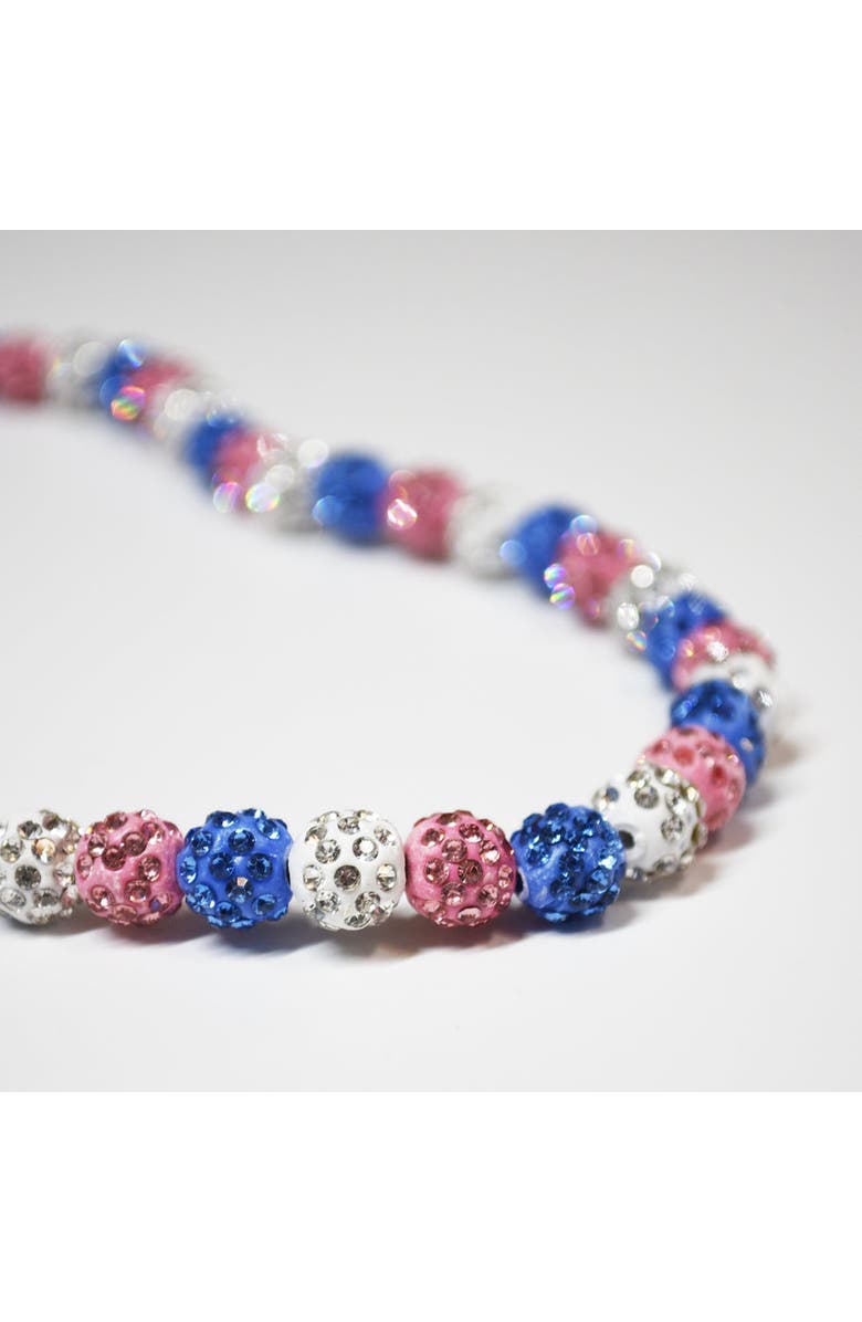 The Drip Bros Sky Drip Team Spirit Baseball and Sports Necklace, Alternate, color, Pink Adult