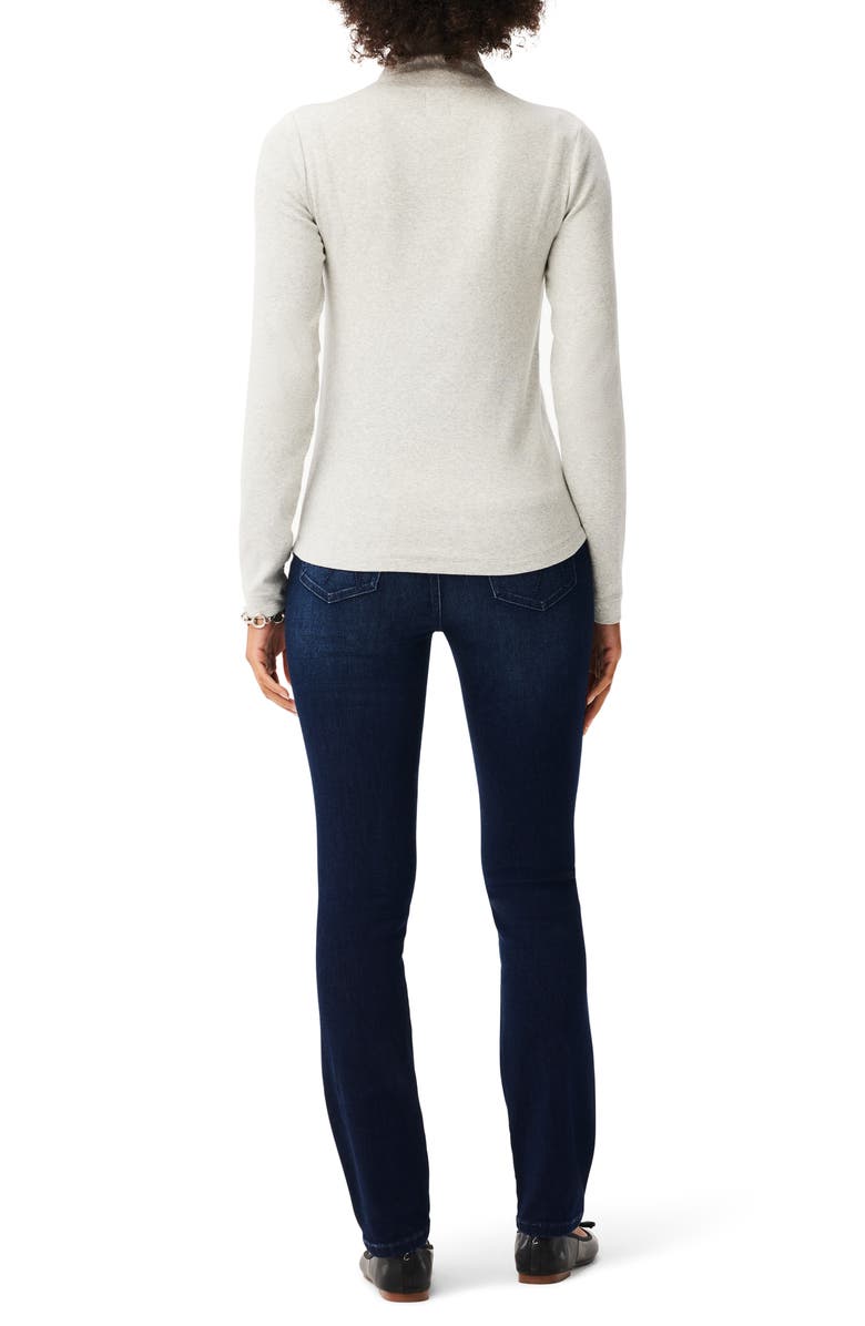 NIC+ZOE High Neck Perfect Rib Turtleneck Sweater, Alternate, color, Reflection