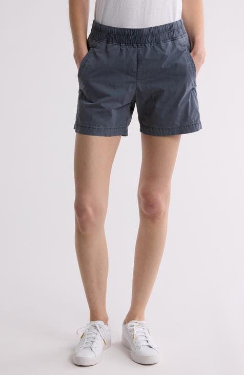 Stretch Cotton Poplin Shorts