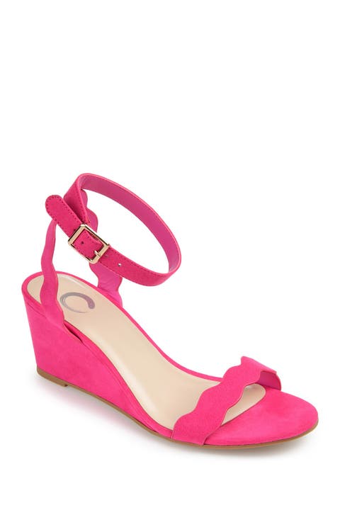 JOURNEE Loucia Wedge Sandal (Women)