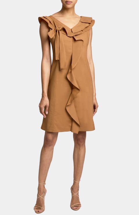 SILVI Short Cap Sleeve Shift Dress