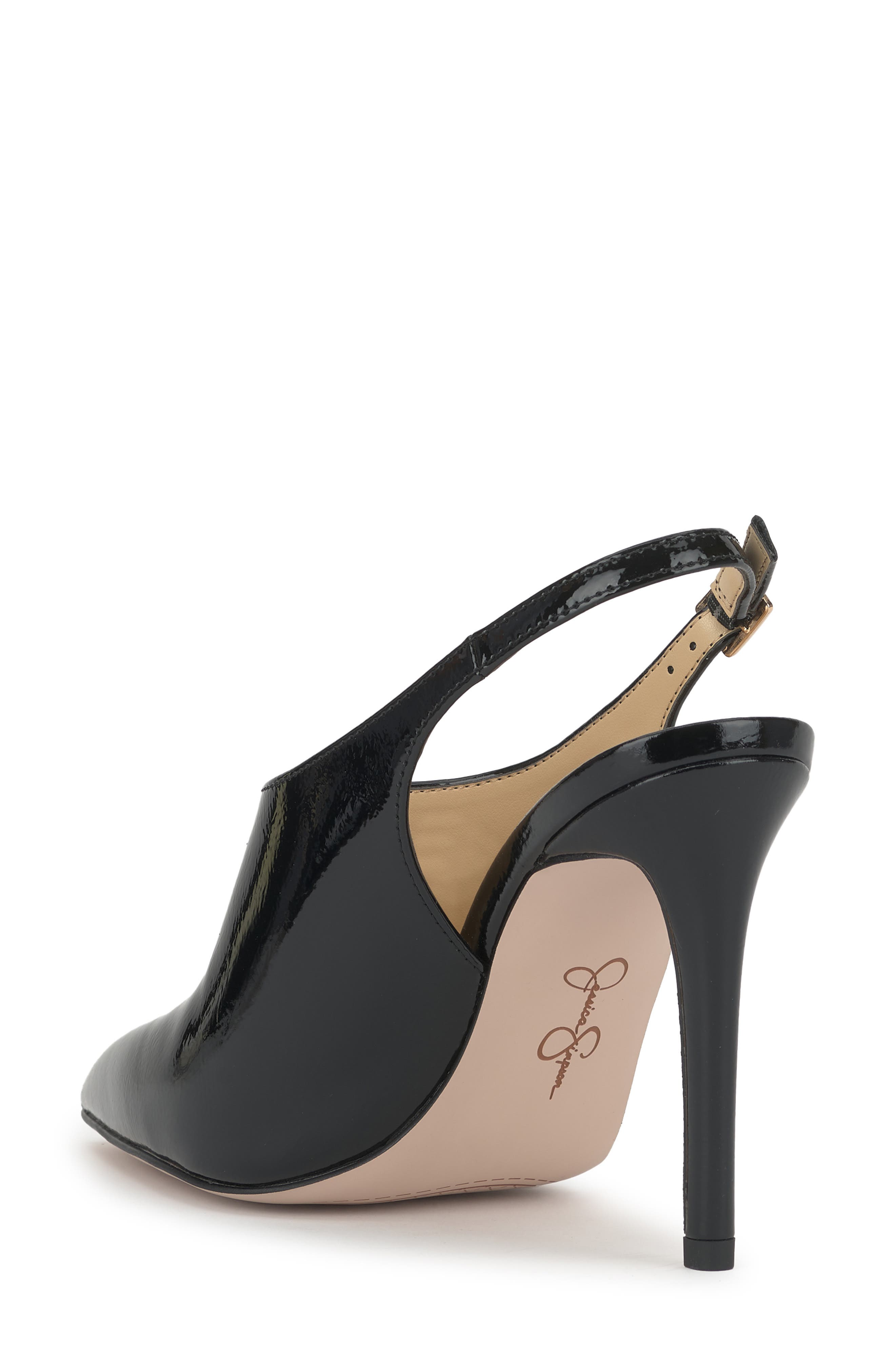 Jessica Simpson Pavie Slingback Pump, Alternate, color, Black