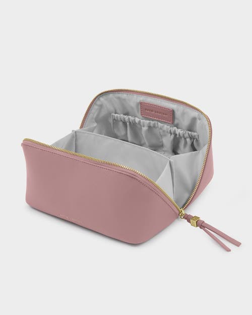 Katie Loxton Soho Medium Makeup And Toiletry Bag In Pink