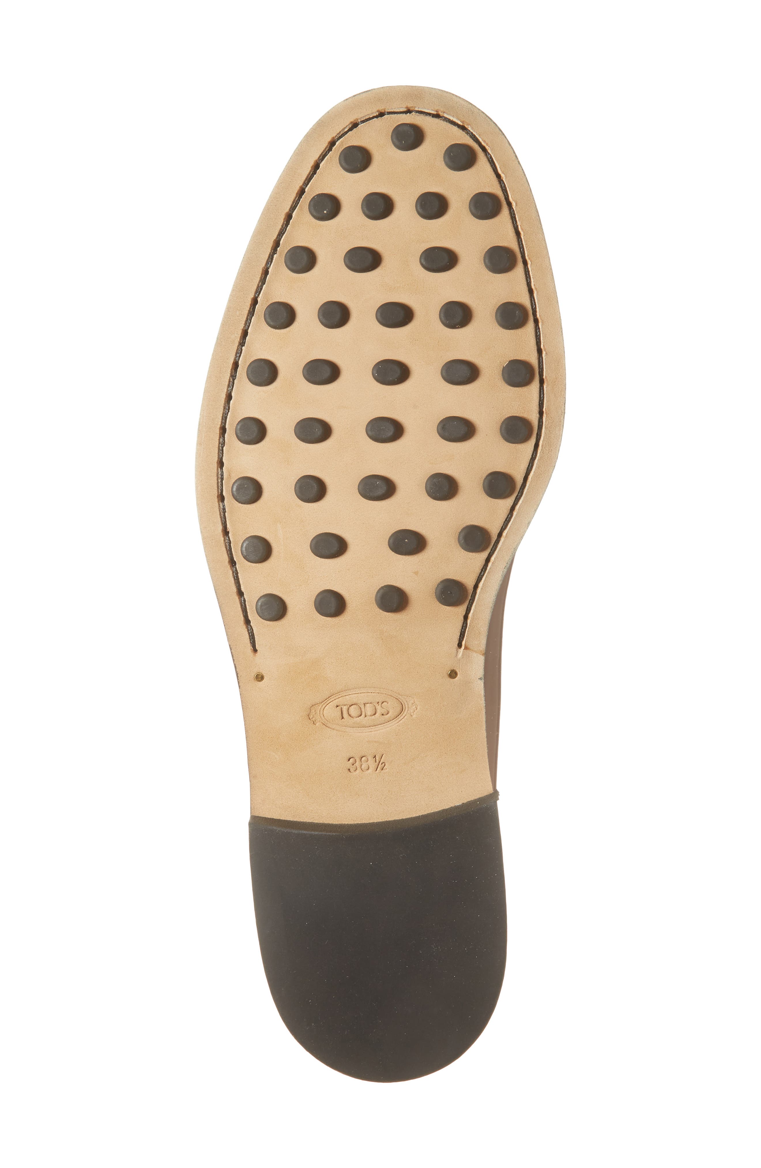 Tod's Iniez Fibbietta Loafer, Alternate, color, Cuoio Scuro