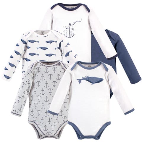 Organic Cotton Long-Sleeve Bodysuits