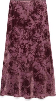 MANGO Jacquard Skirt