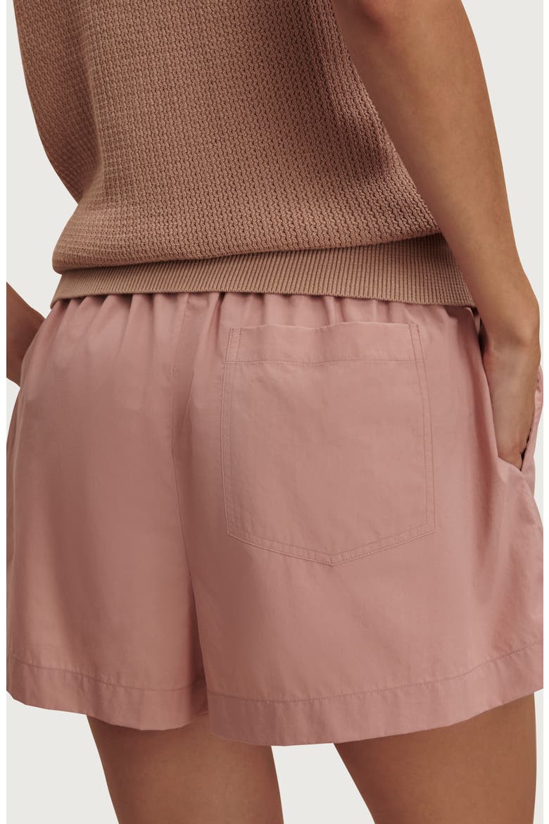 Morales Cotton Poplin Shorts, Alternate, color, ASH ROSE