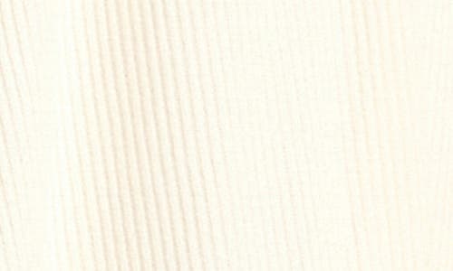 Karen Kane Rib Draped Open Front Cardigan In Neutral