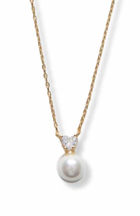 Argento Vivo Sterling Silver The Scarlette Pearl Necklace