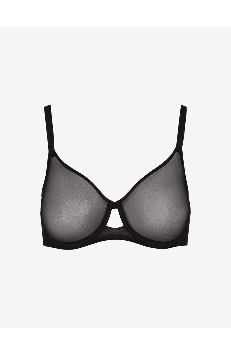 Commando Invisible Lift Full Cup Underwire Bra, Alternate, color, Black