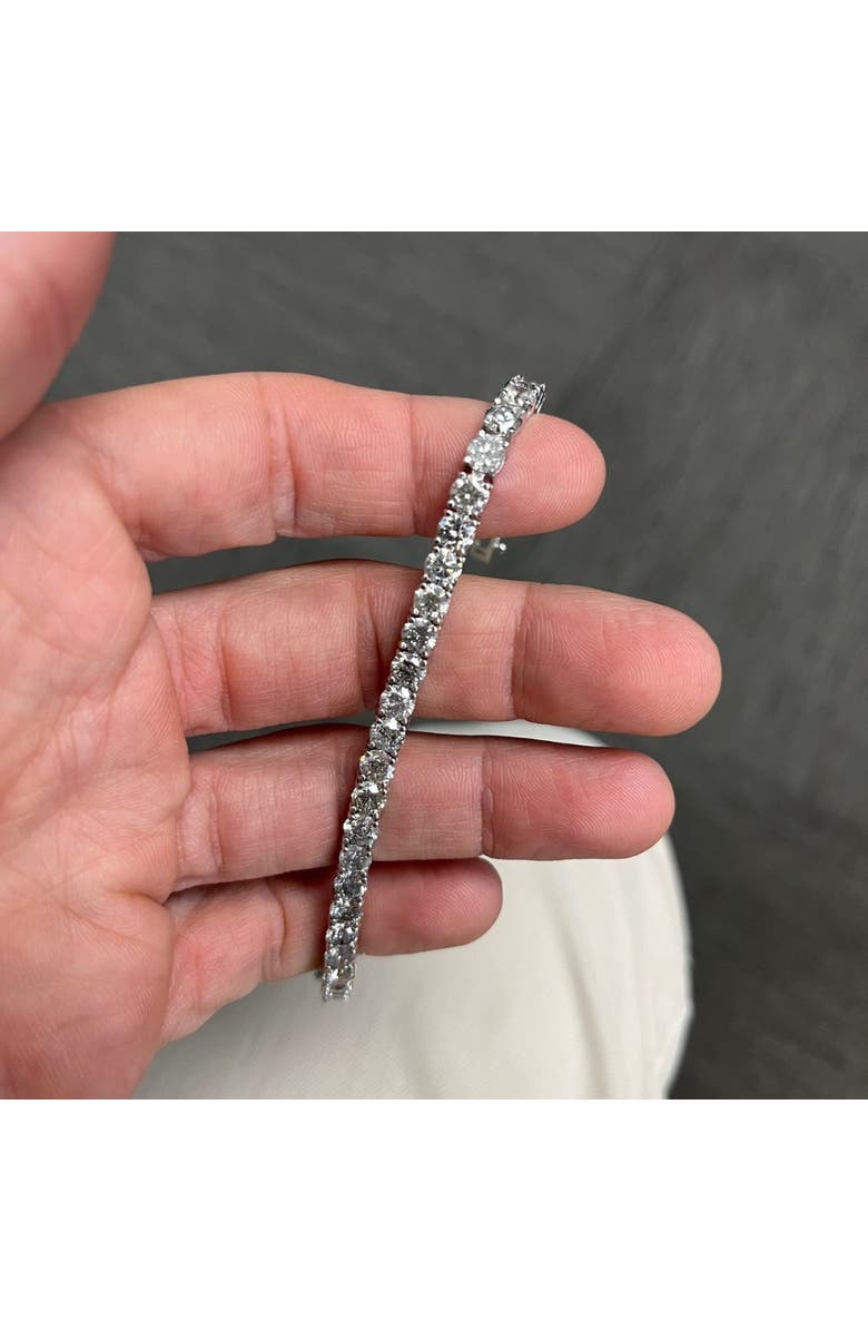 Bliss Diamond 16.15Ct Natural Diamond Tennis Bracelet 7" Double Lock Clasp, Alternate, color,