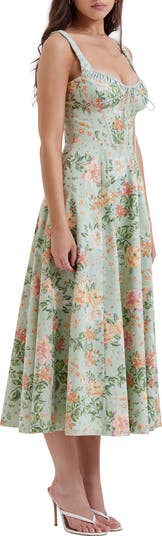 Sabrina Corset Fit & Flare Dress