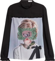 Undercover Ruffle Trim Top