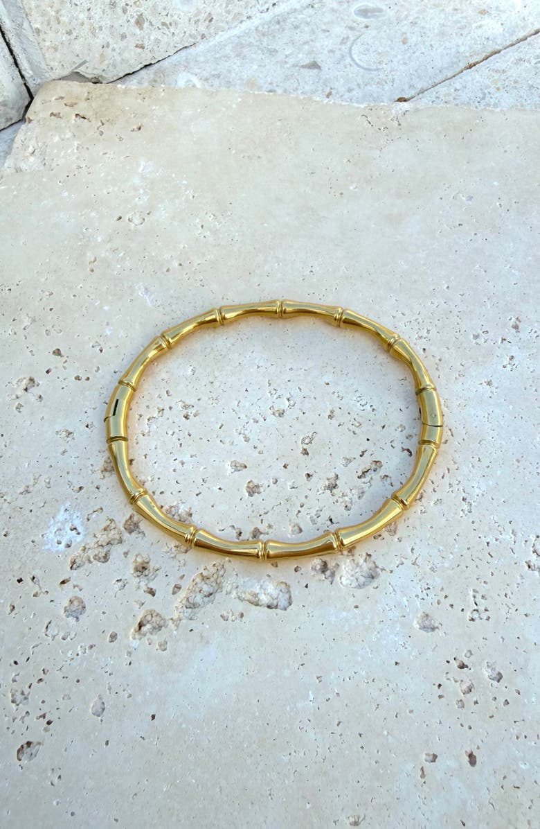 Adornia Bamboo Texture Bracelet, Alternate, color,