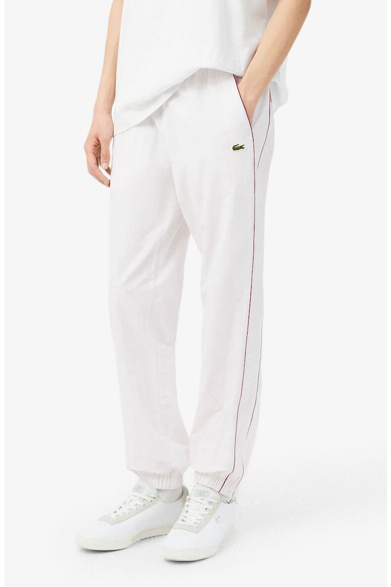 Track Pants, Main, color, WHITE/ BORDEAUX