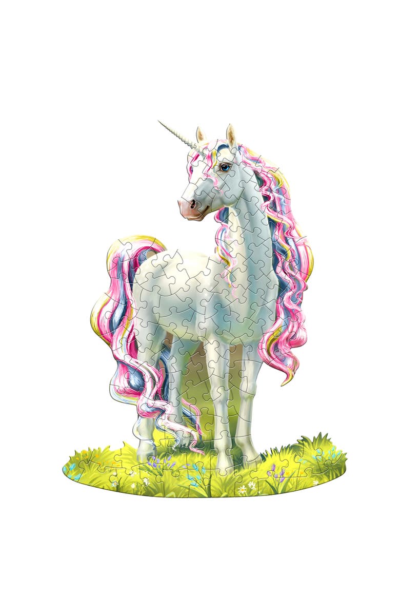 Madd Capp I Am Lil Unicorn 100 Piece Puzzle, Alternate, color, Multicolored