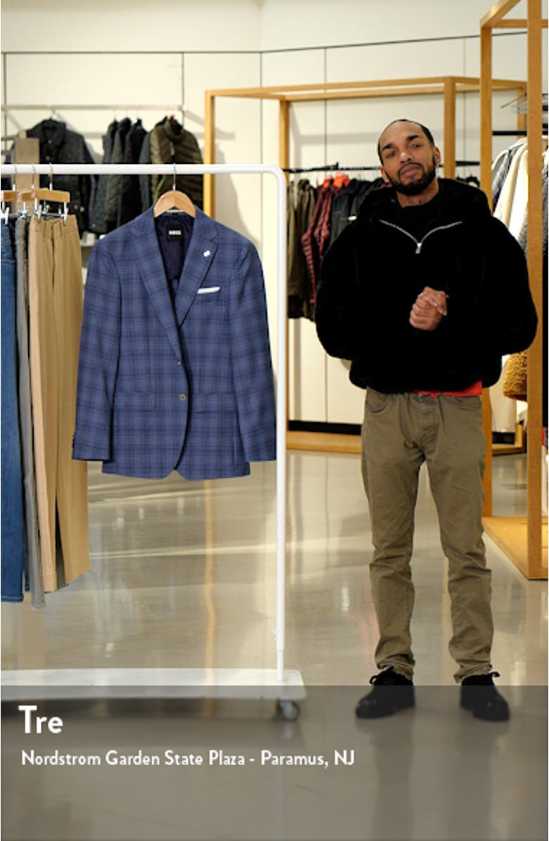 Hutson Plaid Wool Sport Coat, sales video thumbnail