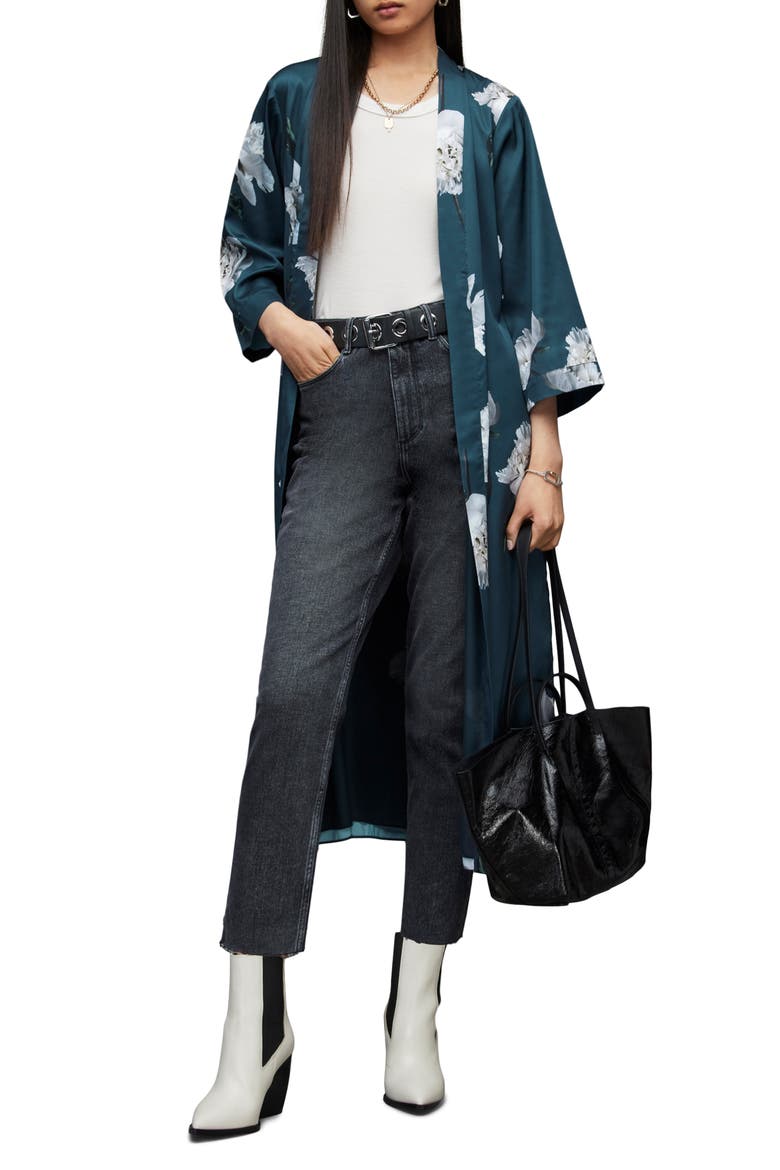 Carine Cordelia Duster, Alternate, color, SMOKE GREY