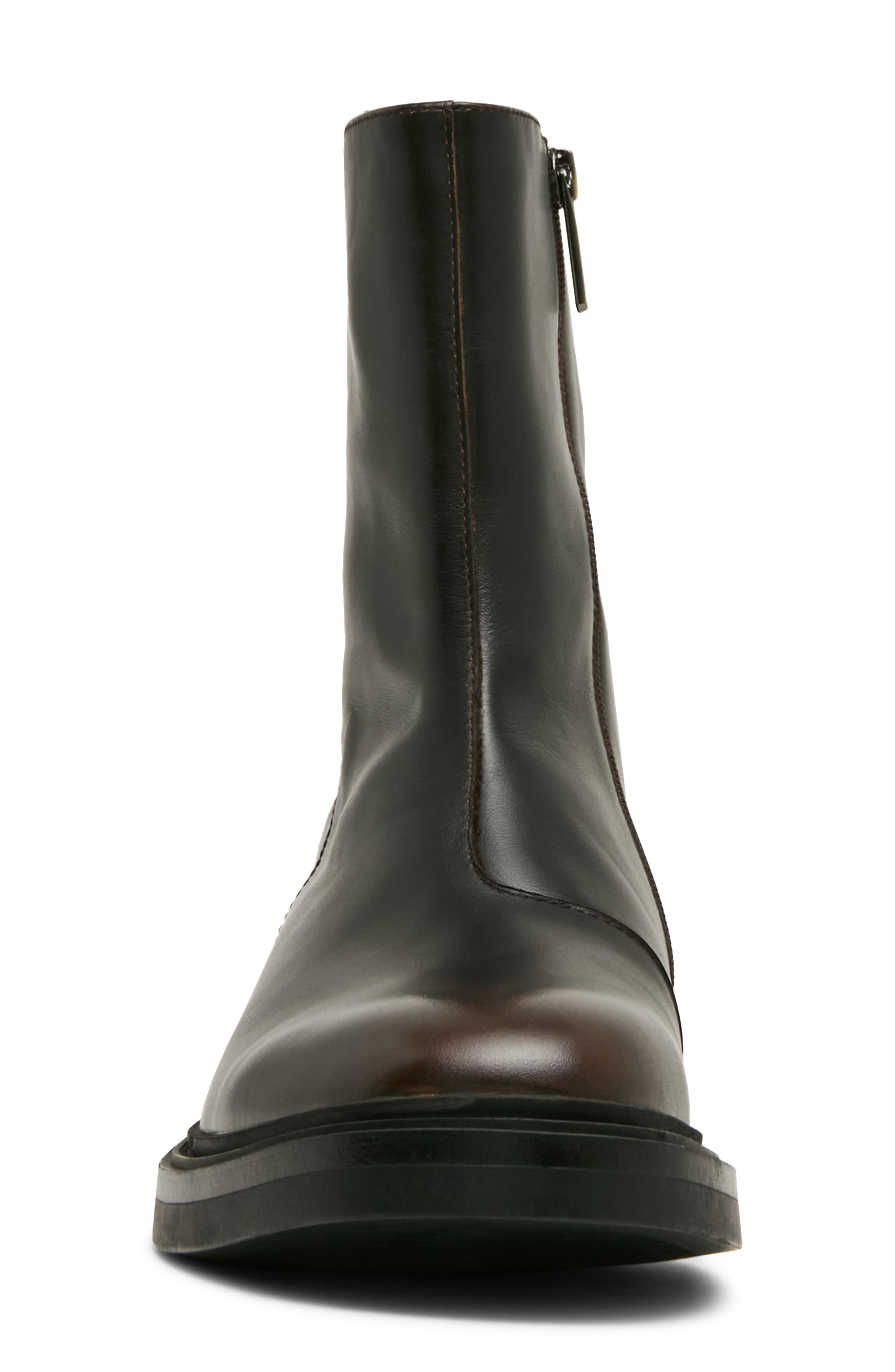 Rynder Leather Boot, Alternate, color, BROWN LEATHER