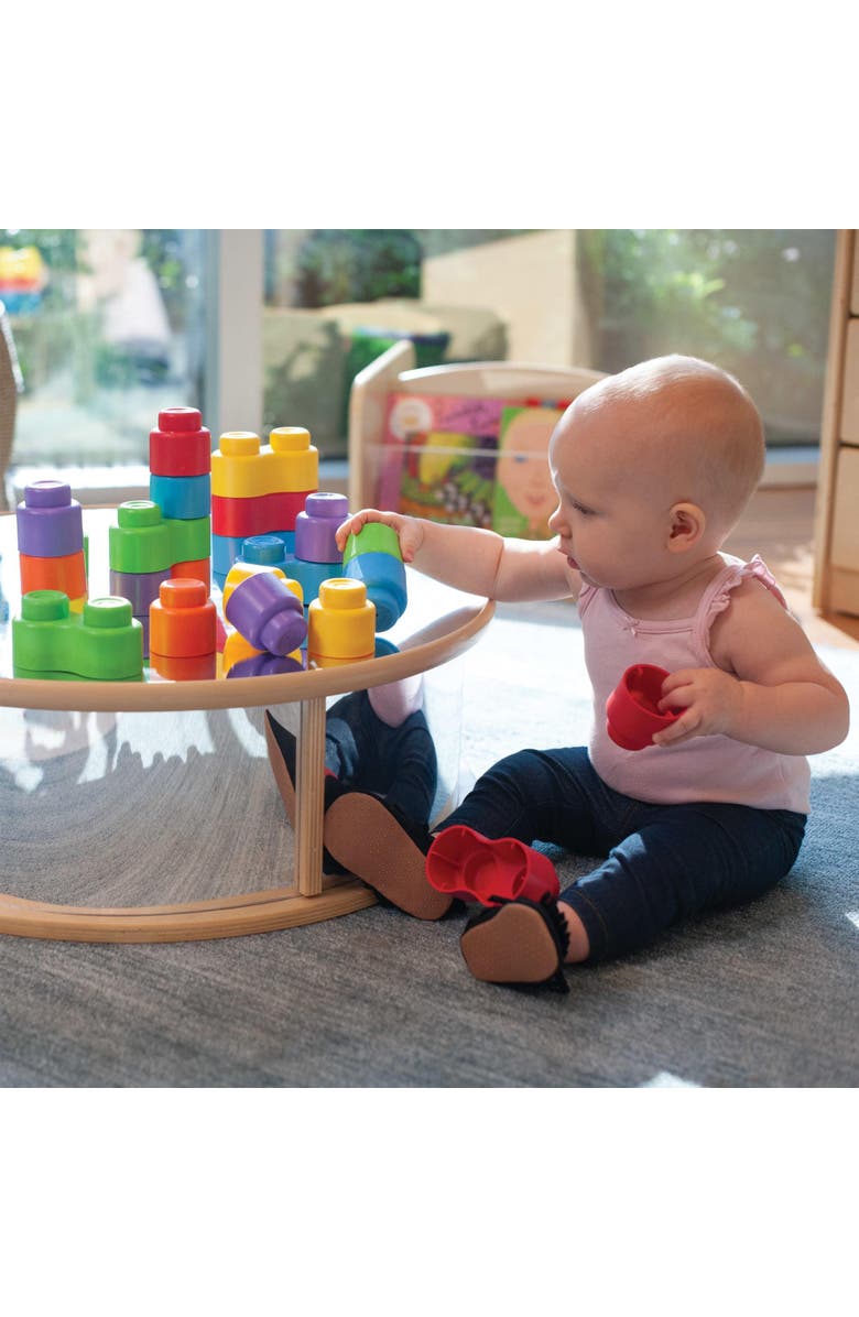 Quercetti Soft Stack Baby Bricks - 28 Pieces, Alternate, color, Multicolored