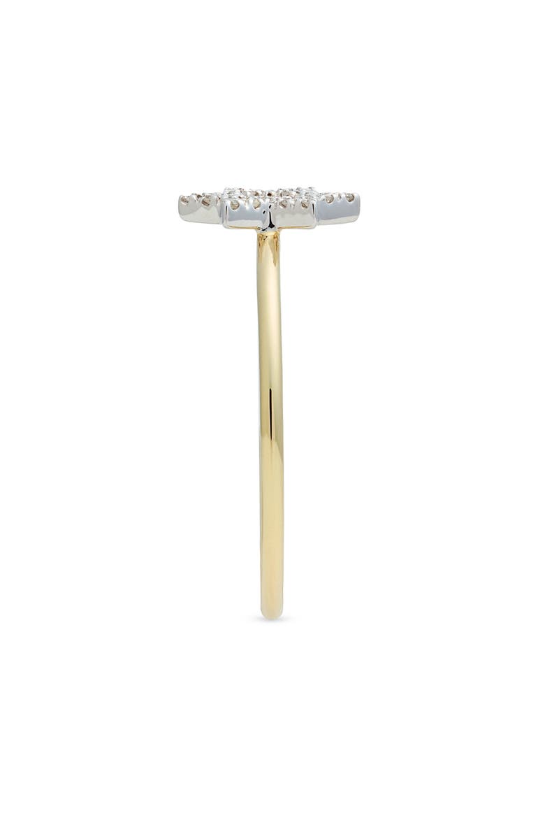 Star of David Diamond Ring, Alternate, color, YELLOW