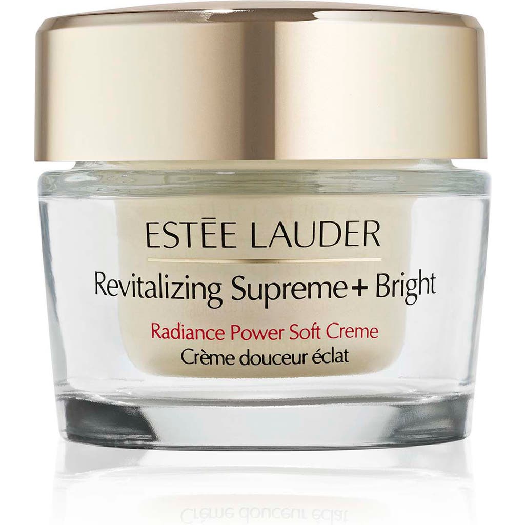 Estée Lauder Revitalizing Supreme+ Bright Radiance Power Soft Creme Moisturizer 1.7 Oz. In No Color
