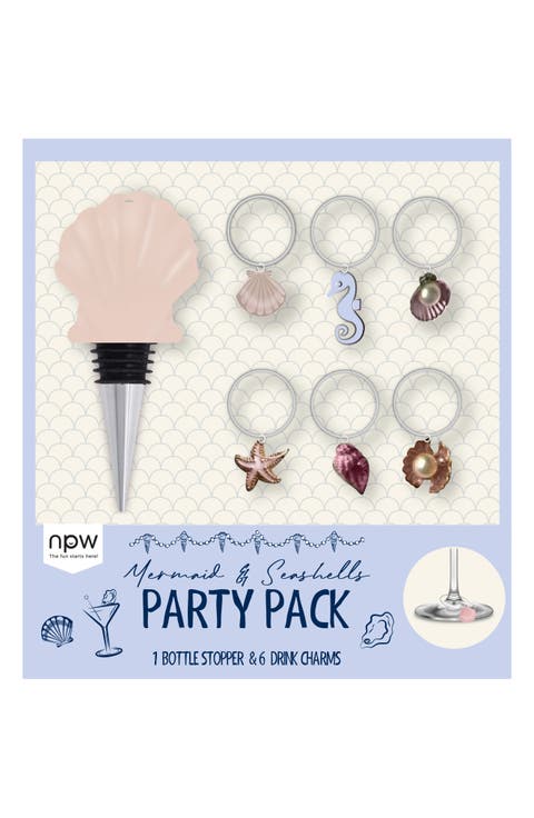 Mermaid & Seashells 7-Piece Party Pack