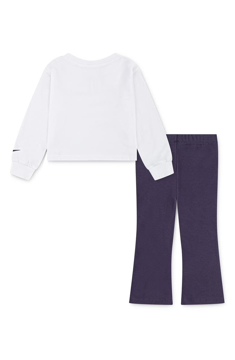 Nike Crewneck T-Shirt & Leggings Set, Alternate, color, Dark Raisin