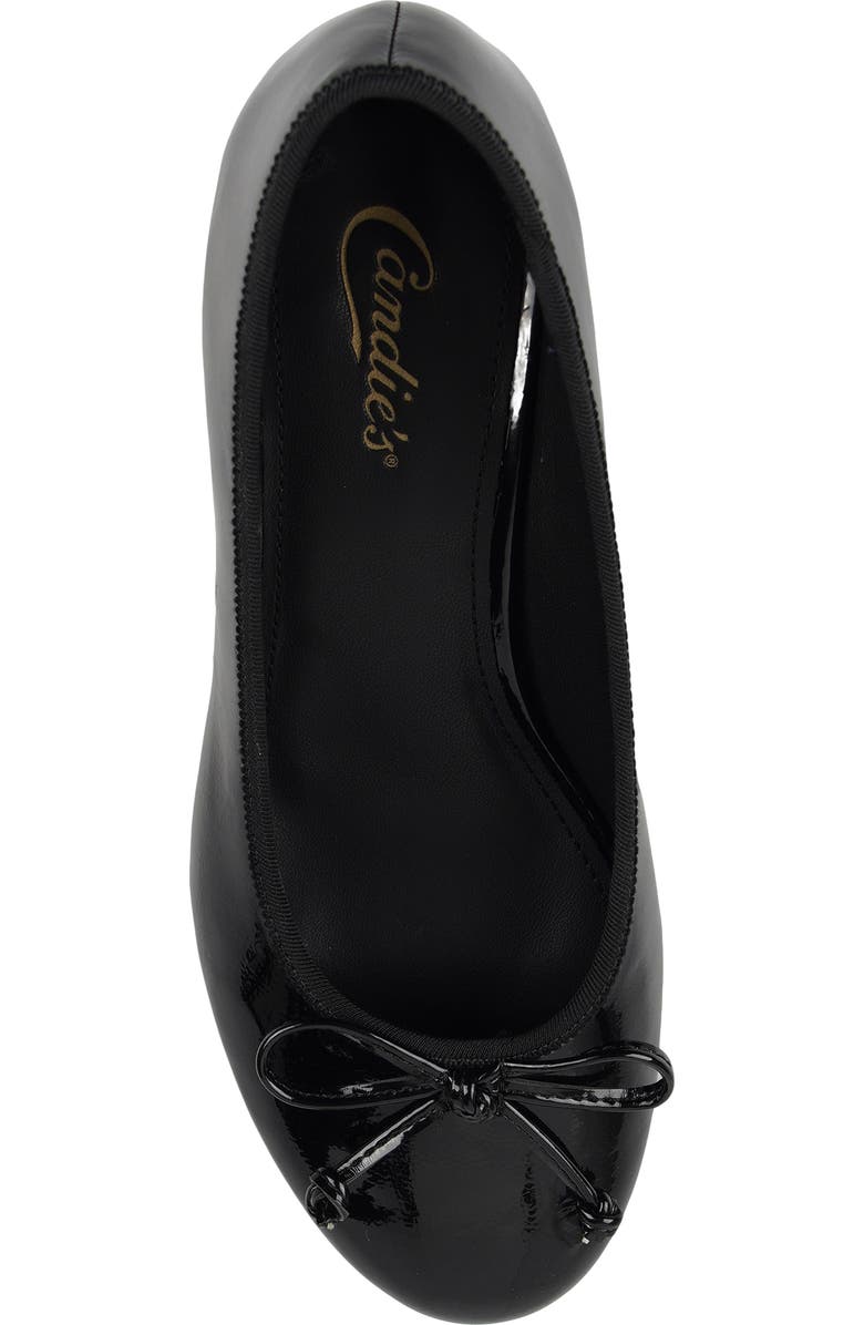 Candie's Savage Pump, Alternate, color, Black Faux