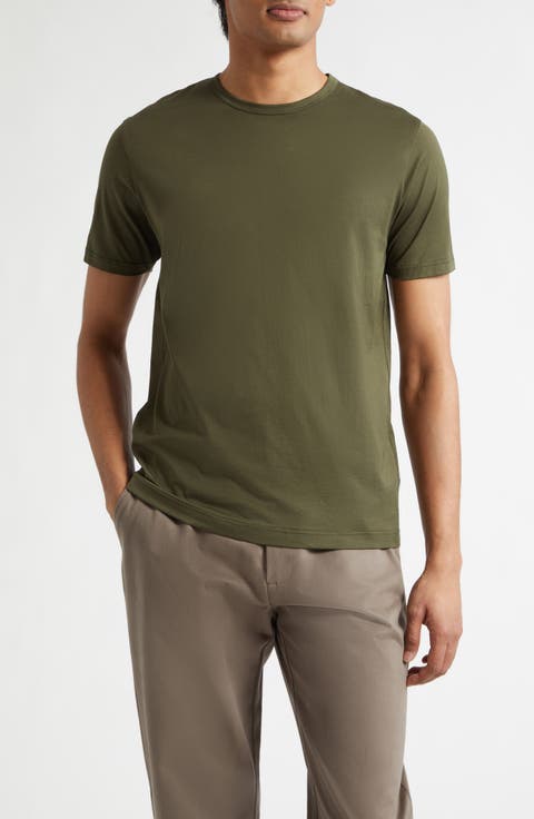 Cotton Crewneck T-Shirt