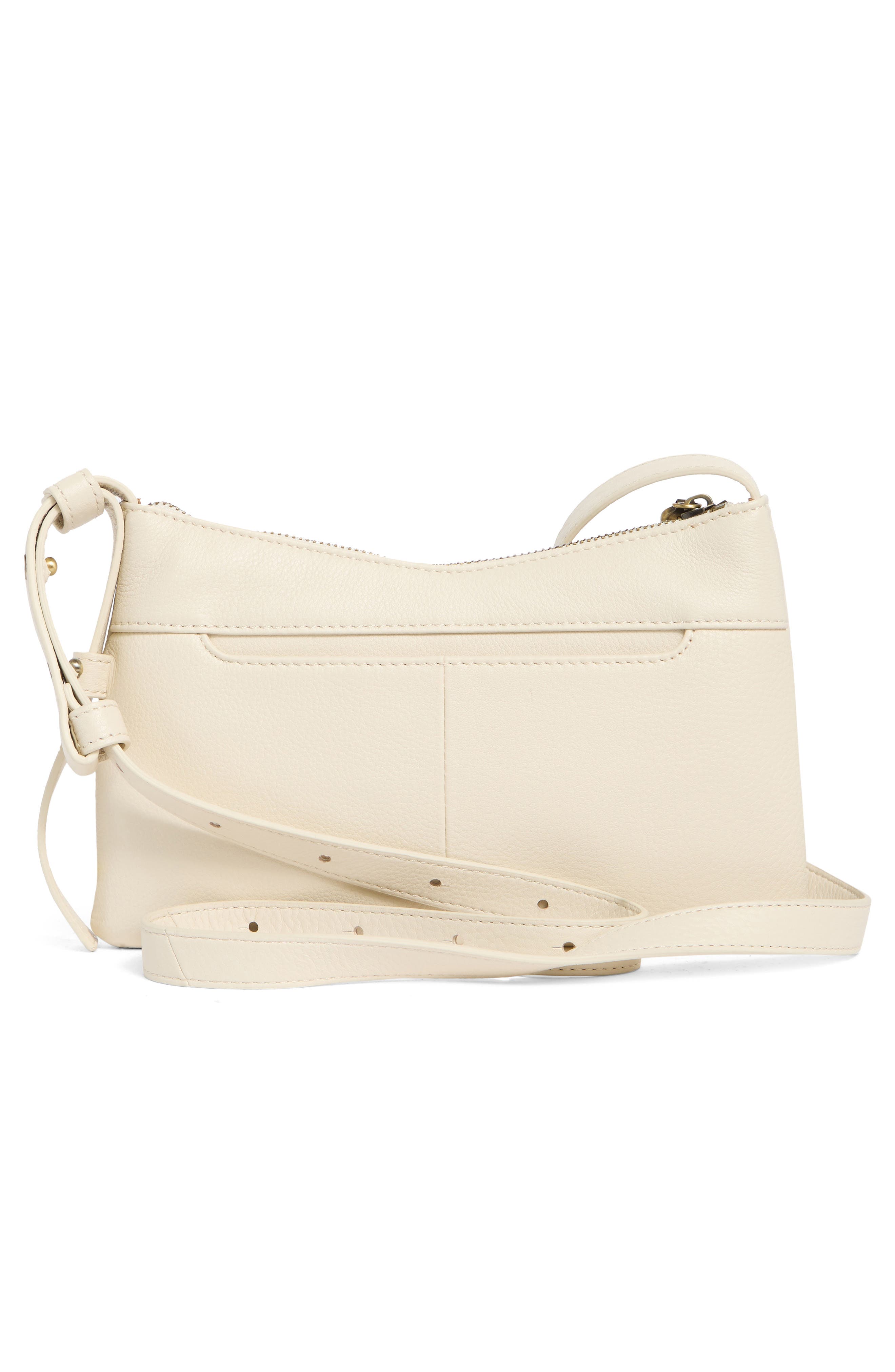 HOBO Paulette Small Crossbody Bag, Alternate, color, Ivory