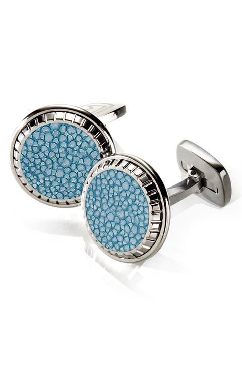 M-Clip Stingray Cuff Links