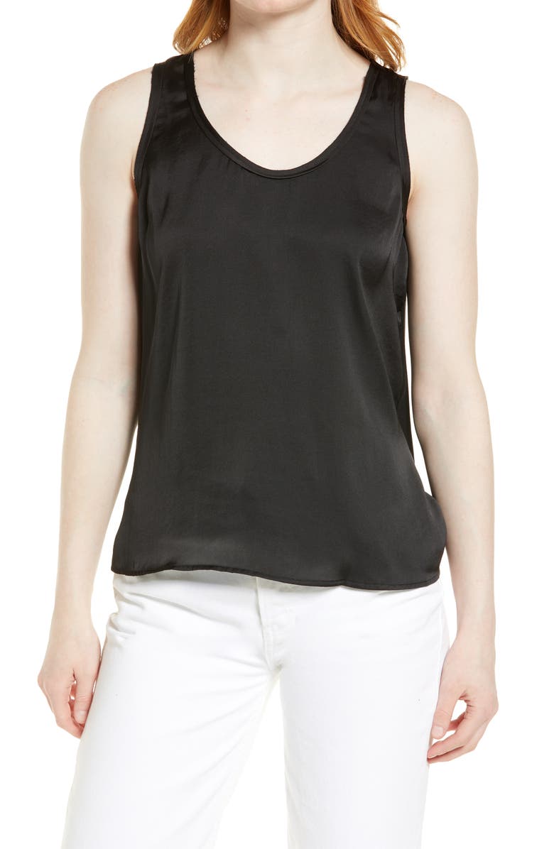 1.STATE Mix Media Scoop Neck Tank, Main, color, 