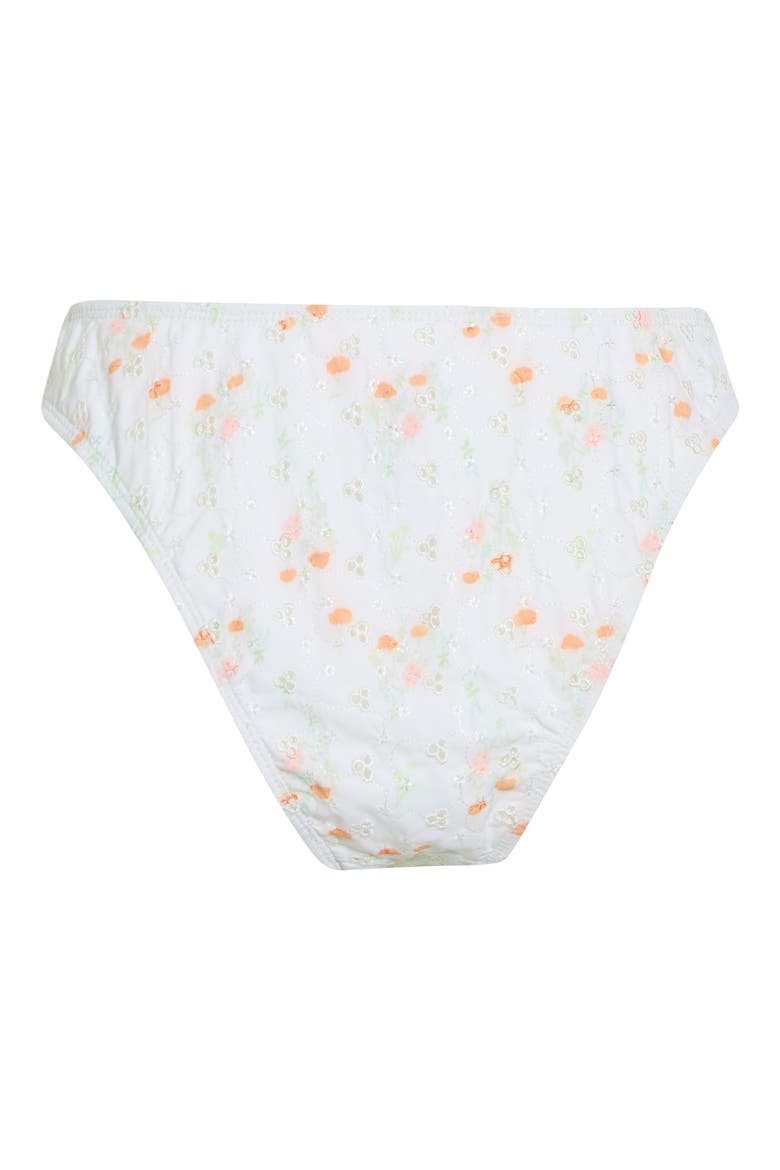 Nocturnal Cheeky Bikini Bottoms, Alternate, color, ROSEWATER
